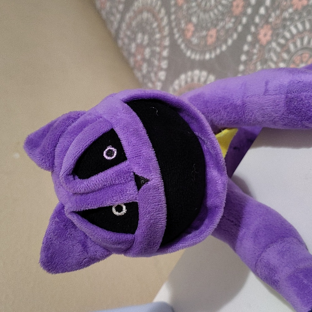 Poppy Playtime CatNap Plush Stuffed Doll 15” Smiling Purple Cat
